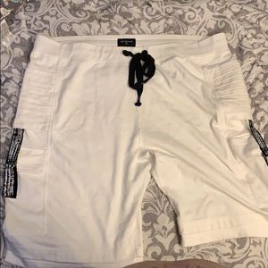 White true religion shorts